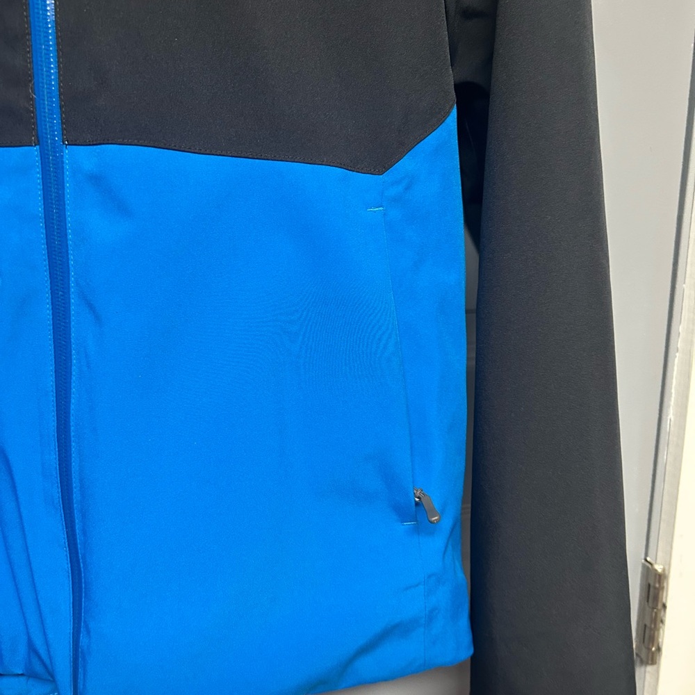 SPYDER GRAND 3 in 1 OUTER SHELL ONLY!!! Mens size Small. EUC Blue/blue - Picture 3 of 11